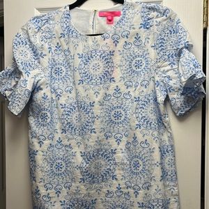 NWT Lilly Pulitzer Lailah Blouse M